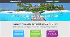 Desktop Screenshot of eventrfp.com